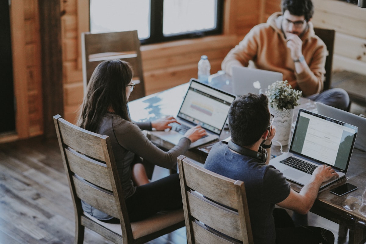 Reviewing customer records together